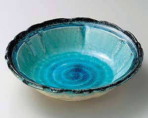 【まとめ買い10個セット品】和食器 テ268-488 清流の里6.0手作丸鉢【キャンセル/返品不可】