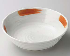 【まとめ買い10個セット品】和食器 テ269-198 粉引かすり5.0鉢【キャンセル/返品不可】