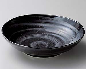 【まとめ買い10個セット品】和食器 ト270-498 刷毛目銀彩六兵5.5浅鉢【キャンセル/返品不可】