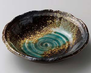 【まとめ買い10個セット品】和食器 イ269-308 和三彩手造6.0鉢【キャンセル/返品不可】