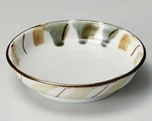 【まとめ買い10個セット品】和食器 オ269-238 モダン十草4.0平鉢【キャンセル/返品不可】