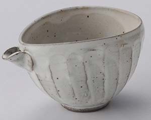 【まとめ買い10個セット品】和食器 ト282-198 粉引面取り冷酒器【キャンセル/返品不可】