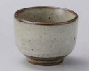 【まとめ買い10個セット品】和食器 テ284-228 粉引唐津釉丸グイ呑【キャンセル/返品不可】