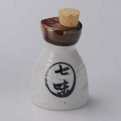 【まとめ買い10個セット品】和食器 イ296-638 梨地六兵衛七味入【キャンセル/返品不可】