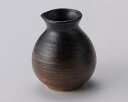 【まとめ買い10個セット品】和食器 ユ303-308 備前黒吹そば徳利【キャンセル/返品不可】