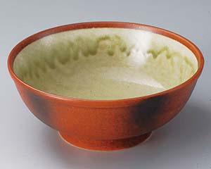 【まとめ買い10個セット品】和食器 タ317-128 赤伊賀炭吹7.0玉丼【キャンセル/返品不可】