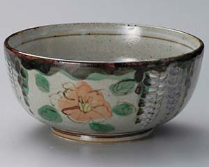 【まとめ買い10個セット品】和食器 ミ332-378 間取りふじ深口5.0ボール【キャンセル/返品不可】