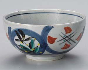 【まとめ買い10個セット品】和食器 テ321-248 赤益子丸紋5.5京丼【キャンセル/返品不可】