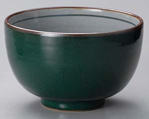 【まとめ買い10個セット品】和食器 オ330-158 グリーンマット4.8夏目丼【キャンセル/返品不可】