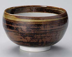 【まとめ買い10個セット品】和食器 ユ331-328 錆渦5.5 くくり丼【キャンセル/返品不可】