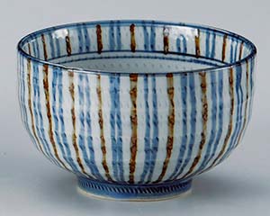 【まとめ買い10個セット品】和食器 オ341-258 二色十草5.0丼【キャンセル/返品不可】