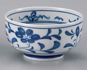 【まとめ買い10個セット品】和食器 ヤ342-328 古染花大丼【キャンセル/返品不可】