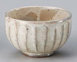 【まとめ買い10個セット品】和食器 テ343-098 粉引面取4.0多用丼【キャンセル/返品不可】