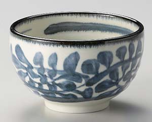 【まとめ買い10個セット品】和食器 カ346-208 藍唐草4.2多用丼【キャンセル/返品不可】