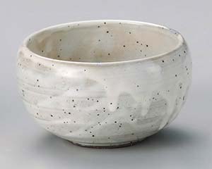 【まとめ買い10個セット品】和食器 ネ348-028 粉引おかゆ鉢小【キャンセル/返品不可】