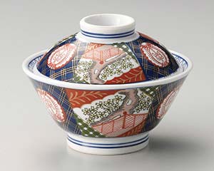 【まとめ買い10個セット品】和食器 テ356-028 錦小桜5.5切立蓋丼【キャンセル/返品不可】