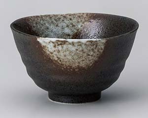 【まとめ買い10個セット品】和食器 ネ365-208 白吹天目京茶碗【キャンセル/返品不可】