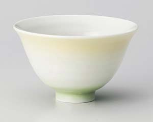 【まとめ買い10個セット品】和食器 ア369-208 カラーグラデーションイエロー茶碗【キャンセル/返品不可】