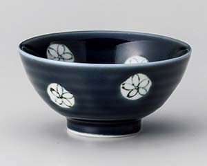 【まとめ買い10個セット品】和食器 ミ373-278 青釉小花丸少々碗【キャンセル/返品不可】