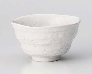 【まとめ買い10個セット品】和食器 カ391-278 白斑点変型煎茶【キャンセル/返品不可】