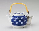【まとめ買い10個セット品】和食器 キ396-278 濃梅8号土瓶(茶こし付)【キャンセル/返品不可】