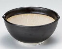 【マラソン期間限定!エントリーでポイント5倍!!】和食器 ホ418-198 黒マット4.2スリ鉢【ECJ】