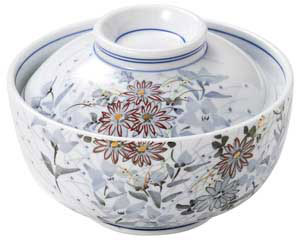 【まとめ買い10個セット品】和食器 オ442-348 古染錦春日野 円菓子碗【キャンセル/返品不可】