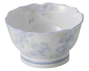 【まとめ買い10個セット品】和食器 オ443-238 花のささやき 桔梗型4.0丼【キャンセル/返品不可】