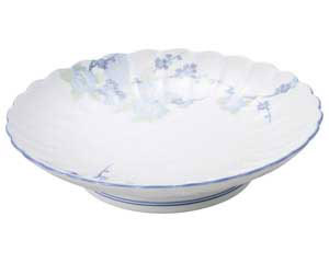 マラソン期間限定！＼エントリーでポイント5倍!／【まとめ買い10個セット品】和食器 ミ474-258 やすらぎ 菊形天皿【キャンセル/返品不可】