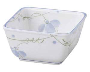 【まとめ買い10個セット品】和食器 ミ477-598 スイートピー 3.3角小鉢【キャンセル/返品不可】