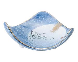 【まとめ買い10個セット品】和食器 ミ472-058 風月 三ッ山 小付【キャンセル/返品不可】