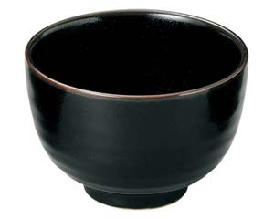 【まとめ買い10個セット品】和食器 ア439-068 柚子天目 夏目4.8丼【キャンセル/返品不可】