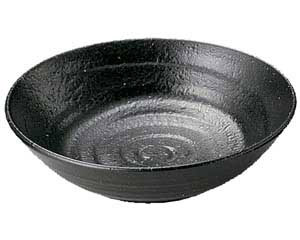 【まとめ買い10個セット品】和食器 ミ451-118 天目結晶 4.5浅鉢【キャンセル/返品不可】