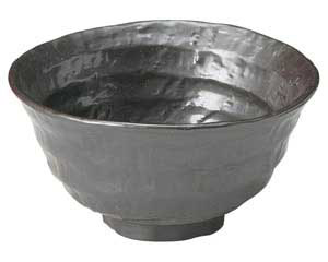 【まとめ買い10個セット品】和食器 ト441-108 鉄結晶 ロクベ茶碗(小)【キャンセル/返品不可】