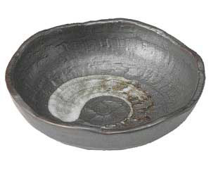 【まとめ買い10個セット品】和食器 ト441-258 鉄結晶 ロクベ4.5ボール【キャンセル/返品不可】