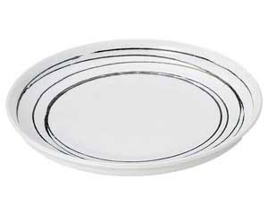 【まとめ買い10個セット品】和食器 ユ434-068 うず潮 丸8.0皿【キャンセル/返品不可】