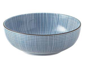 【まとめ買い10個セット品】和食器 ラ426-098 千段十草 5.0ボール【キャンセル/返品不可】