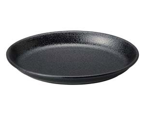 【まとめ買い10個セット品】和食器 ツ449-208 豊明(粉引・黒耀・赤釉) 10.0楕円鉢【キャンセル/返品不可】