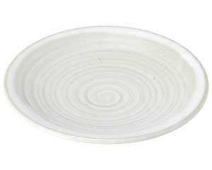 【まとめ買い10個セット品】和食器 ミ470-818 唐津うのふ 玉渕7.5皿【キャンセル/返品不可】