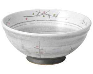 【まとめ買い10個セット品】和食器 ミ461-048 あけぼの(土物) 玉渕6.0丼【キャンセル/返品不可】