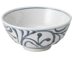 【まとめ買い10個セット品】和食器 ミ480-598 古代唐草 5.0種丼【キャンセル/返品不可】