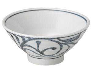 【まとめ買い10個セット品】和食器 ミ480-608 古代唐草 飯丼【キャンセル/返品不可】