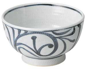 【まとめ買い10個セット品】和食器 ミ480-658 古代唐草 並浜5.5多用丼【キャンセル/返品不可】