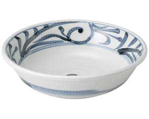 和食器 ミ480-668 古代唐草 9.0丸鉢【卸問屋名調 おしゃれ 食器 テーブルウェア 業務用 居酒屋 レストラン 喫茶店 ホテル 家庭用】