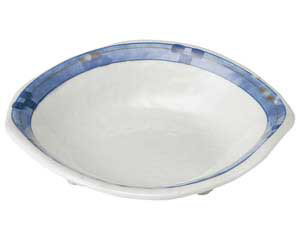 【まとめ買い10個セット品】和食器 ミ480-188 キューヴ 三ツ足波渕6.0鉢【キャンセル/返品不可】