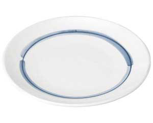 Rakuten - 【まとめ買い10個セット品】和食器 ツ463-248 白河志野 丸8.0皿【キャンセル/返品不可】