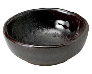 【まとめ買い10個セット品】和食器 ロ465-138 鉄釉布目 3.0丸千代口【キャンセル/返品不可】