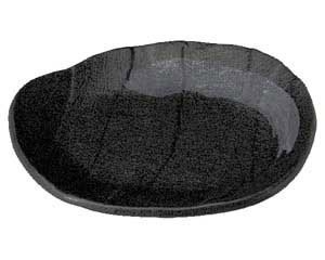 和食器 ミ233-098 黒銀河4.0小皿【卸問屋名調 おしゃれ 食器 テーブルウェア 業務用 居酒屋 レストラン 喫茶店 ホテル 家庭用】