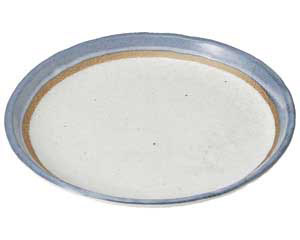 【まとめ買い10個セット品】和食器 ツ462-088 梓 玉渕8.0皿【キャンセル/返品不可】