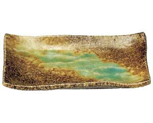 【まとめ買い10個セット品】和食器 ミ468-188 岩清水 石目焼物皿【キャンセル/返品不可】